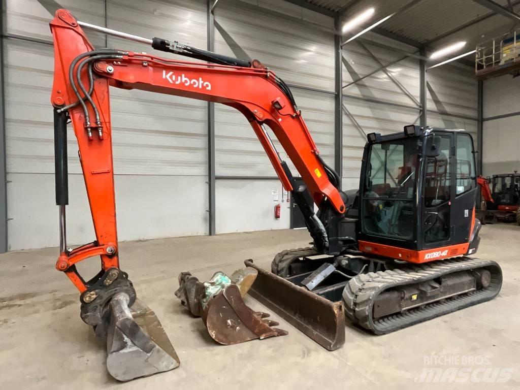 Kubota KX 080-4 A حفارات وسط 7 طن - 12 طن