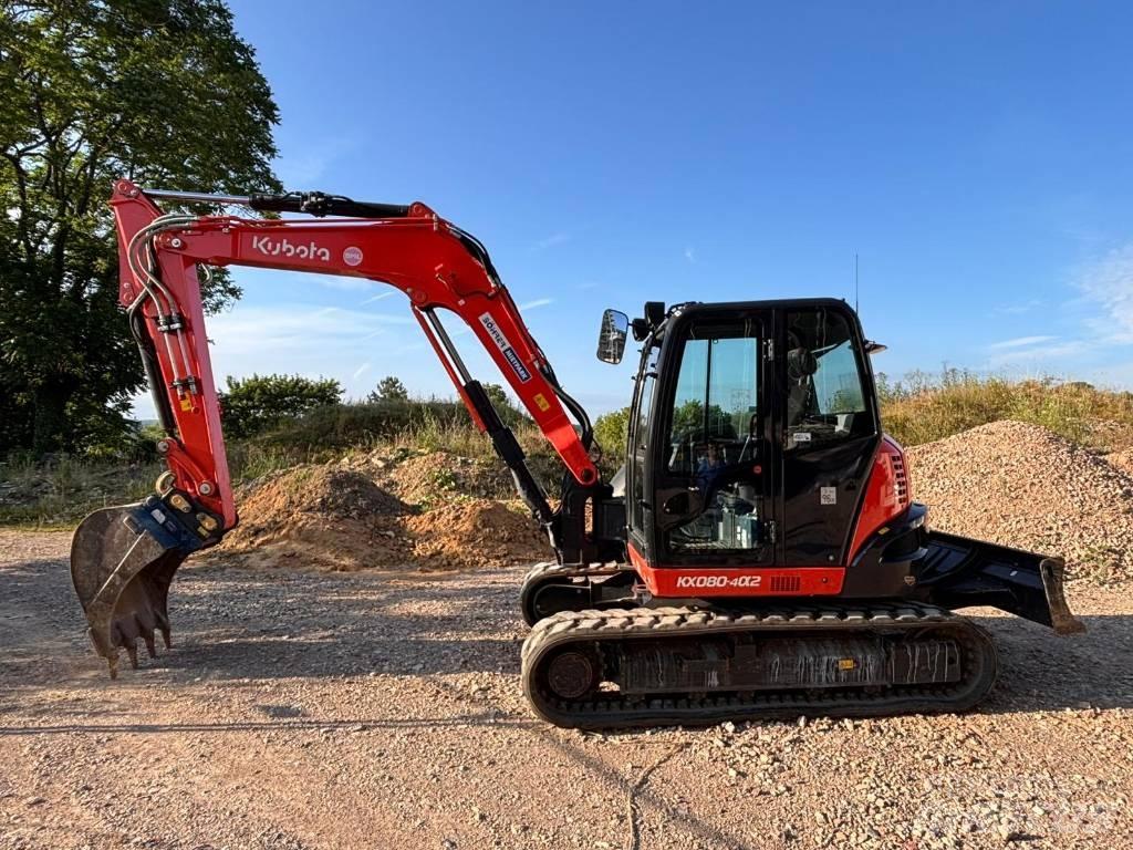 Kubota KX 080-4 حفارات صغيرة أقل من 7 طن (حفارات صغيرة)