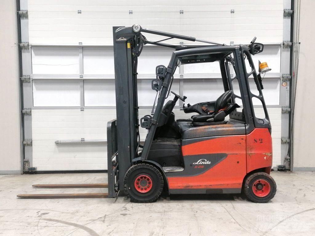 Linde E25H-01/600 شاحنات ذات رافعات شوكية تعمل بالكهرباء