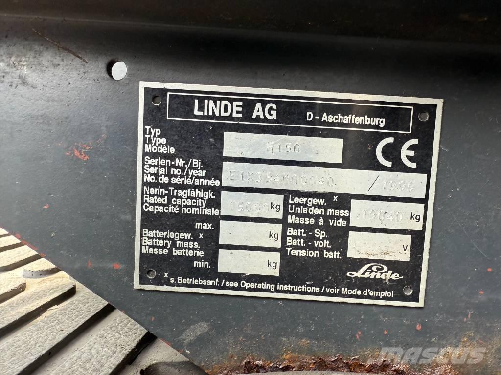Linde H 150 D شاحنات الديزل