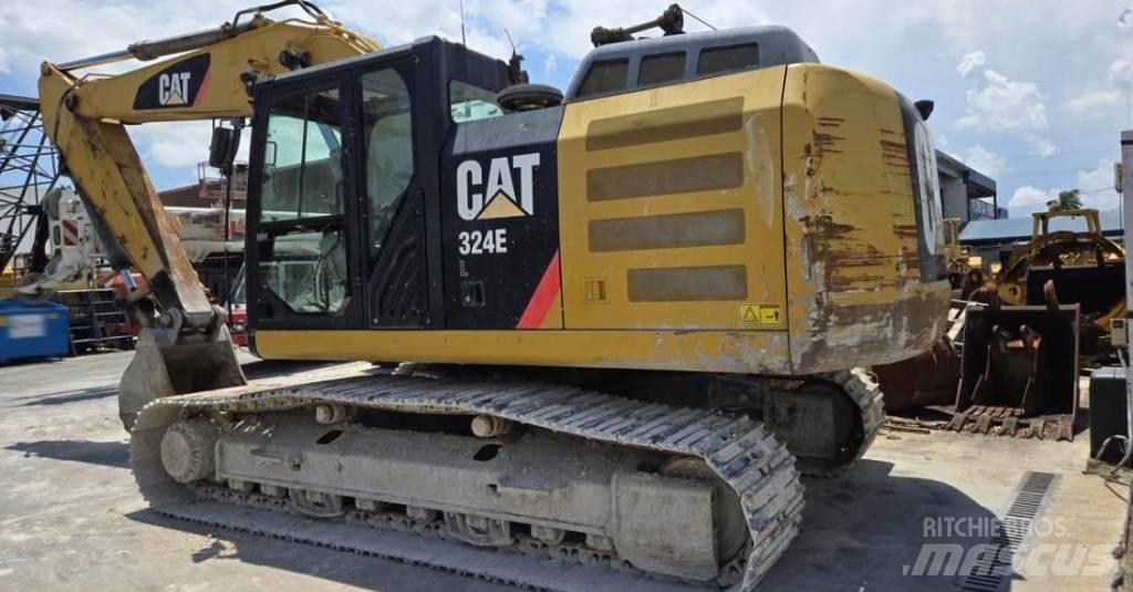 CAT 324 EL حفارات زحافة