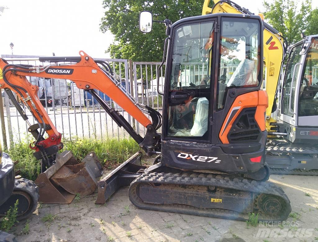Doosan DX 27 Z حفارات صغيرة أقل من 7 طن (حفارات صغيرة)