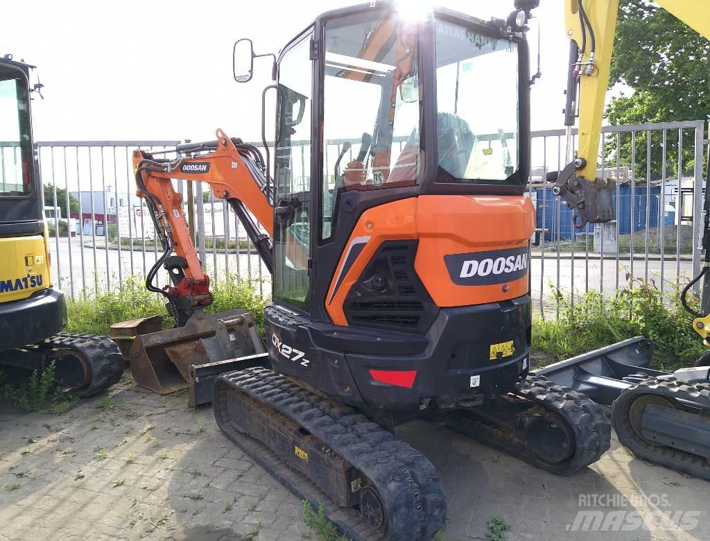 Doosan DX 27 Z حفارات صغيرة أقل من 7 طن (حفارات صغيرة)