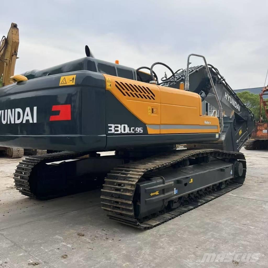 Hyundai R330LC-9T حفارات زحافة