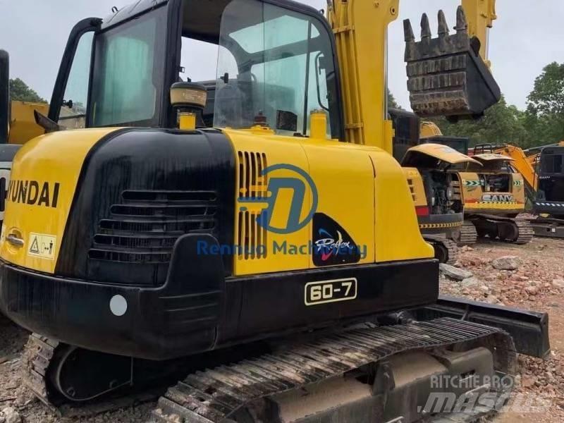 Hyundai 60 حفارات صغيرة أقل من 7 طن (حفارات صغيرة)