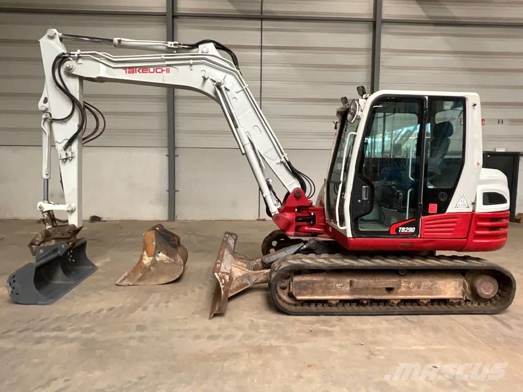 Takeuchi TB 290 حفارات وسط 7 طن - 12 طن