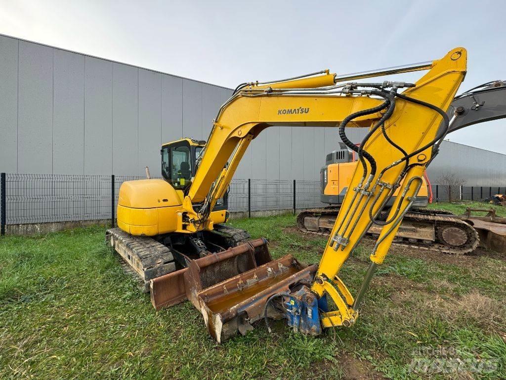 Komatsu PC 80 MR-3 حفارات وسط 7 طن - 12 طن
