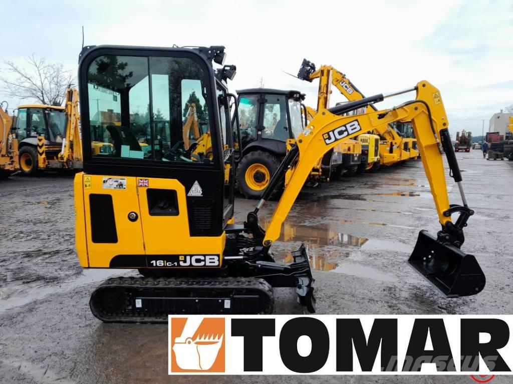 JCB 16 C-1 حفارات صغيرة أقل من 7 طن (حفارات صغيرة)