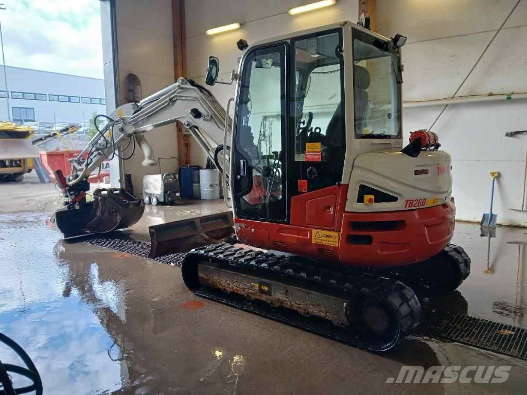 Takeuchi TB 260 حفارات صغيرة أقل من 7 طن (حفارات صغيرة)