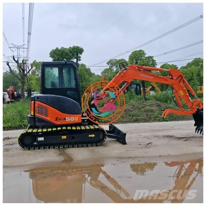 Hitachi ZX 50 U-3 حفارات صغيرة أقل من 7 طن (حفارات صغيرة)