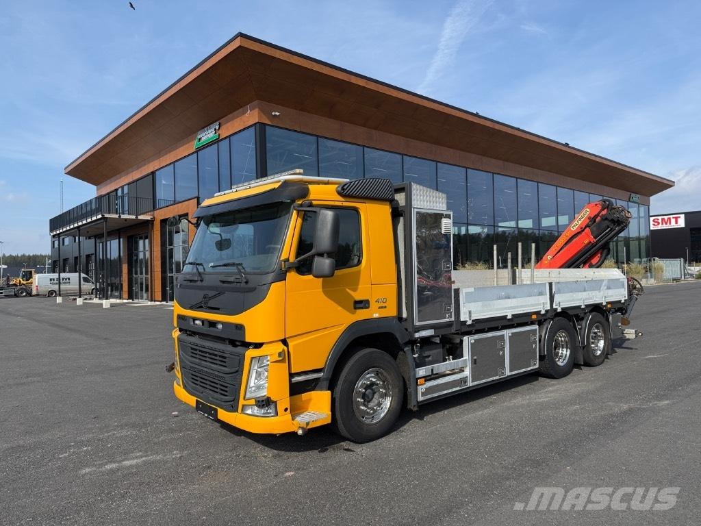 Volvo FM410 شاحنات الرافعات