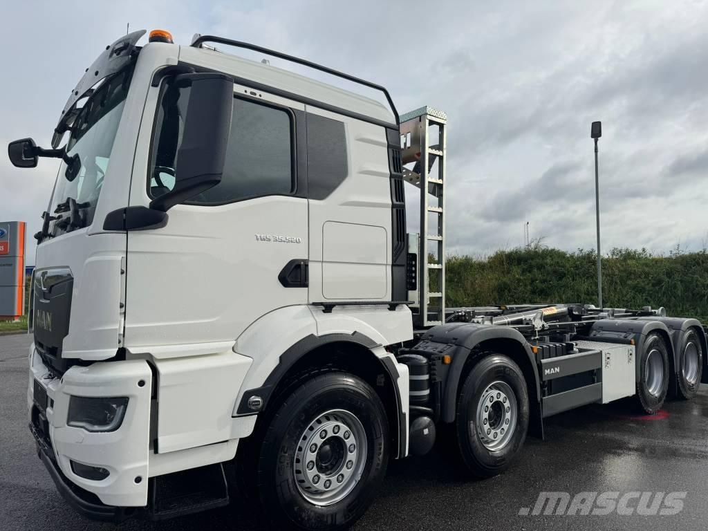 MAN TGS 35.520 شاحنات الرافعات الخطافية