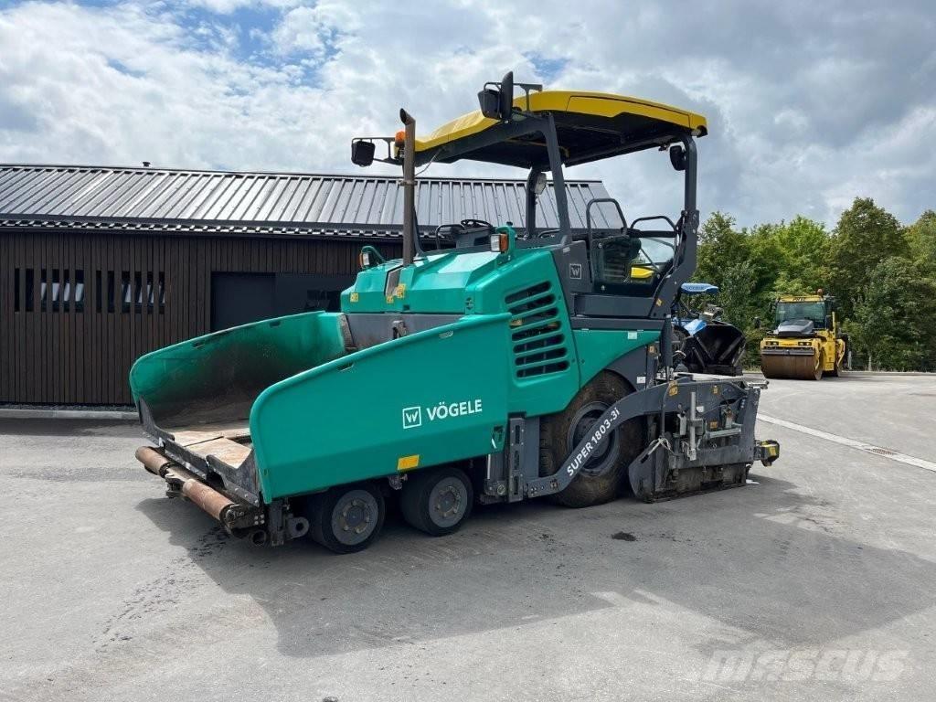Vögele Super 1803-3i معدات السفلتة