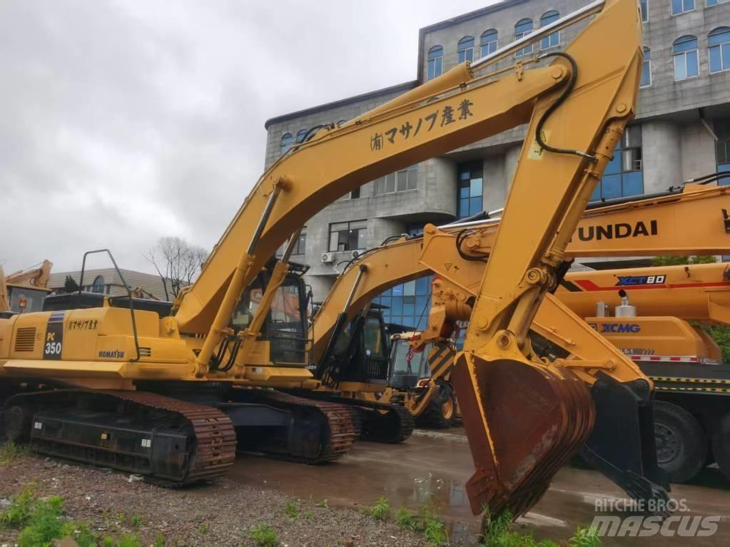 Komatsu PC 350 حفارات زحافة