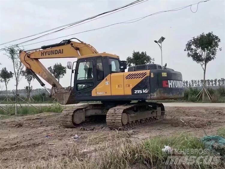 Hyundai R215VS حفارات بعجل