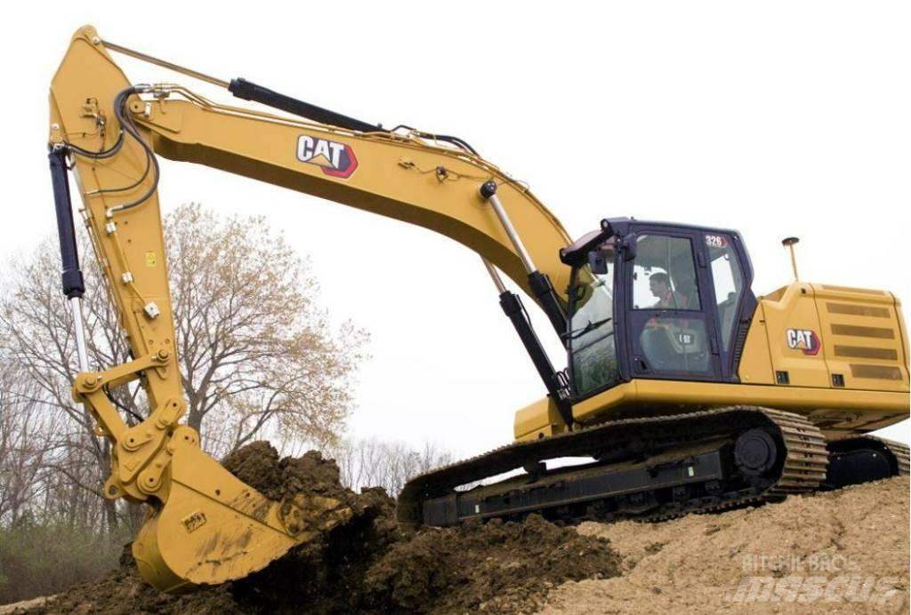 CAT 326 F UTHYRES حفارات زحافة