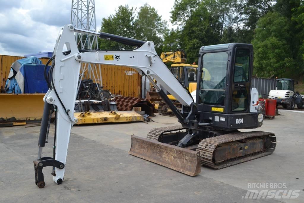 Bobcat E64 حفارات صغيرة أقل من 7 طن (حفارات صغيرة)