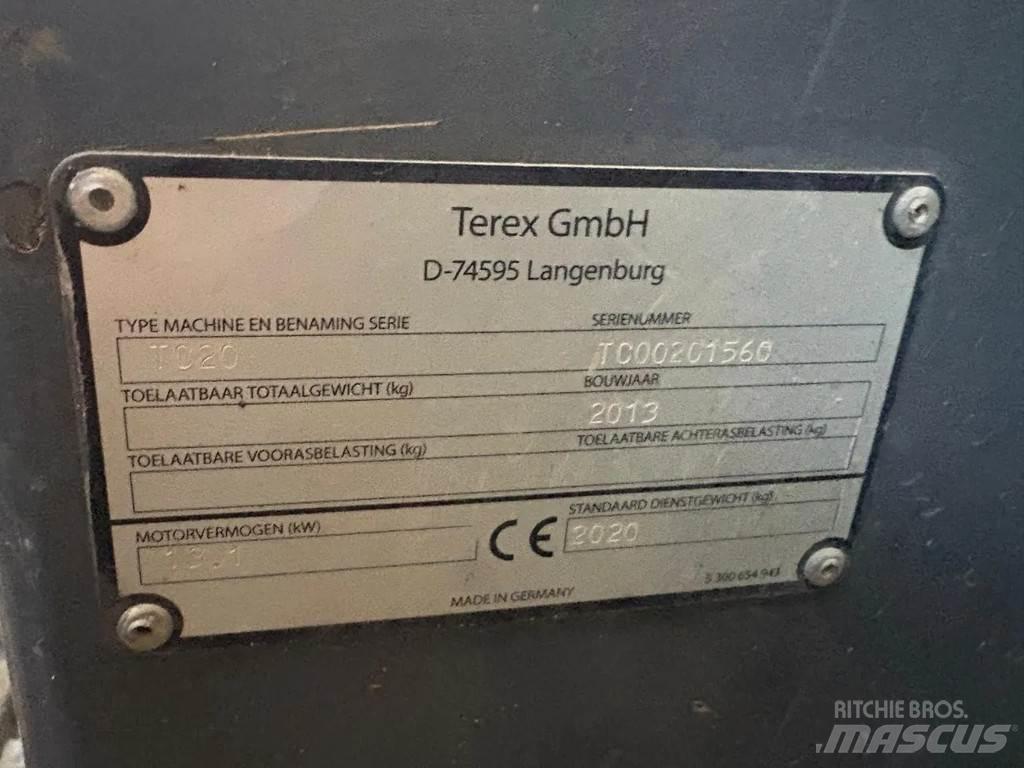 Terex TC20 حفارات صغيرة أقل من 7 طن (حفارات صغيرة)