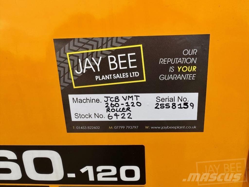 JCB VMT260-120 مداحل ثنائية الاسطوانة