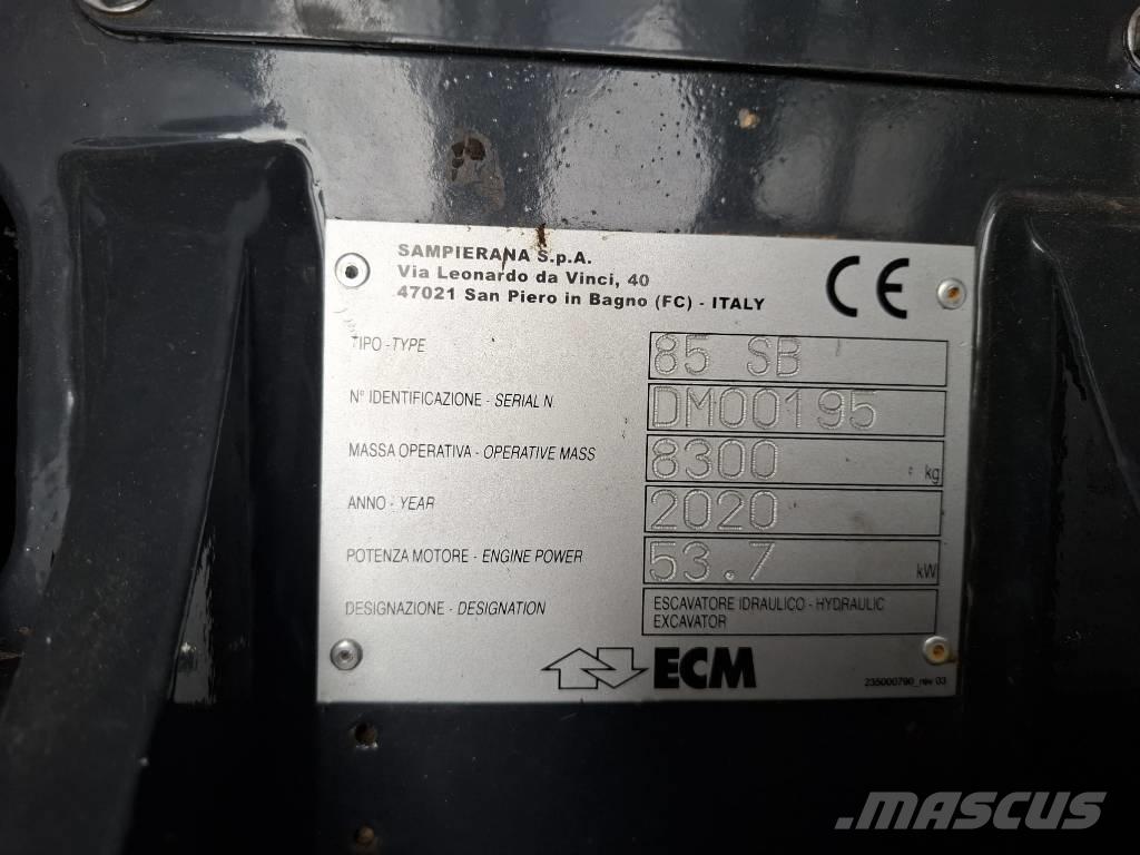 ECM 85 SB حفارات وسط 7 طن - 12 طن
