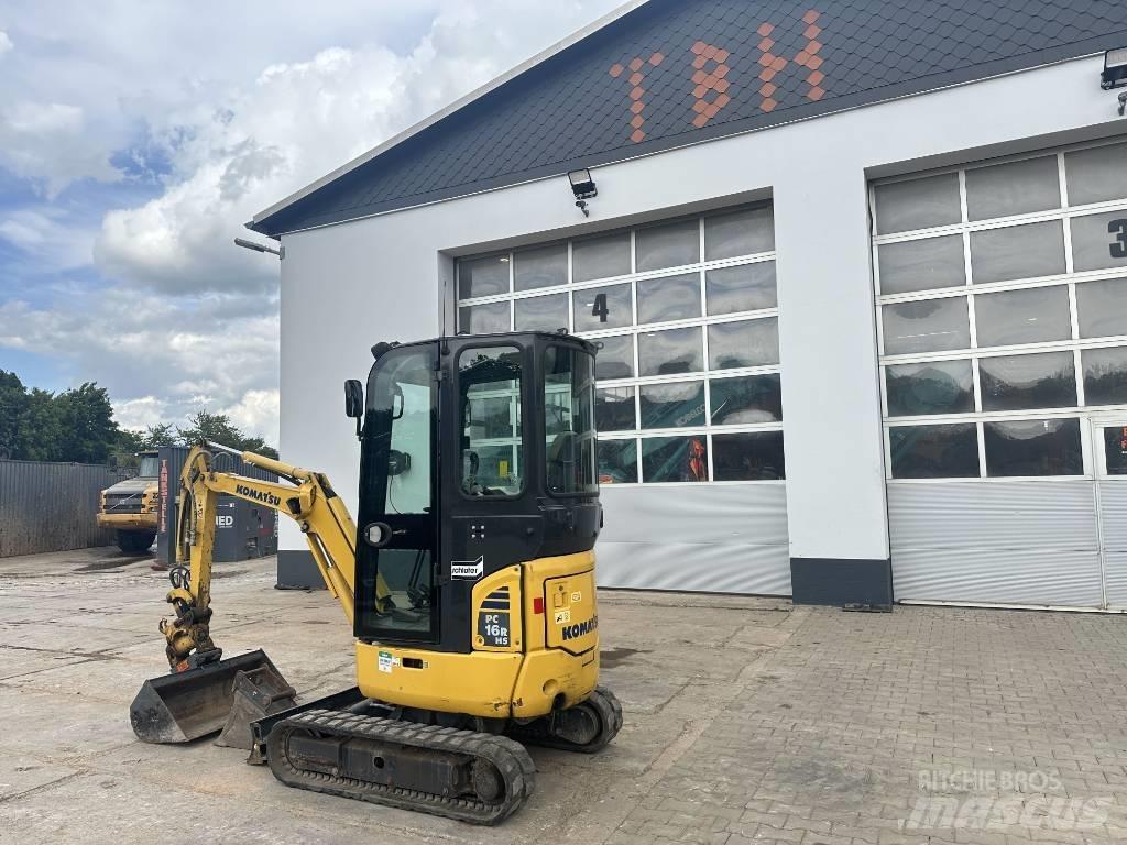 Komatsu PC 16 R-3HS حفارات صغيرة أقل من 7 طن (حفارات صغيرة)