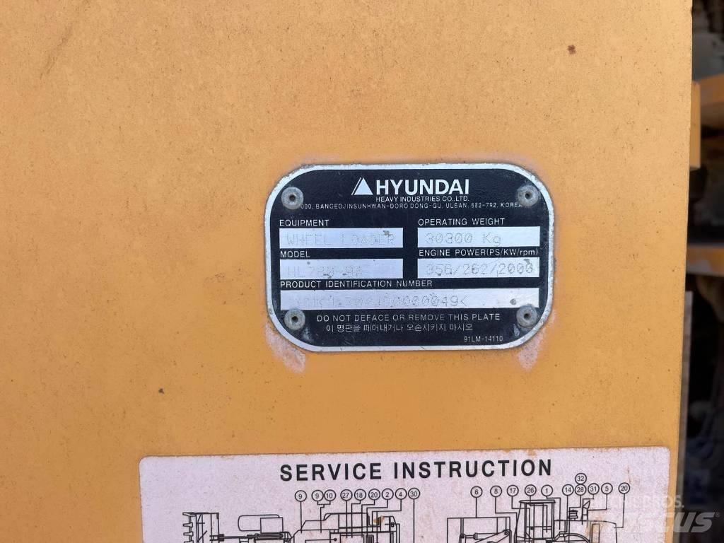 Hyundai HL 780-9 A لوادر بعجل