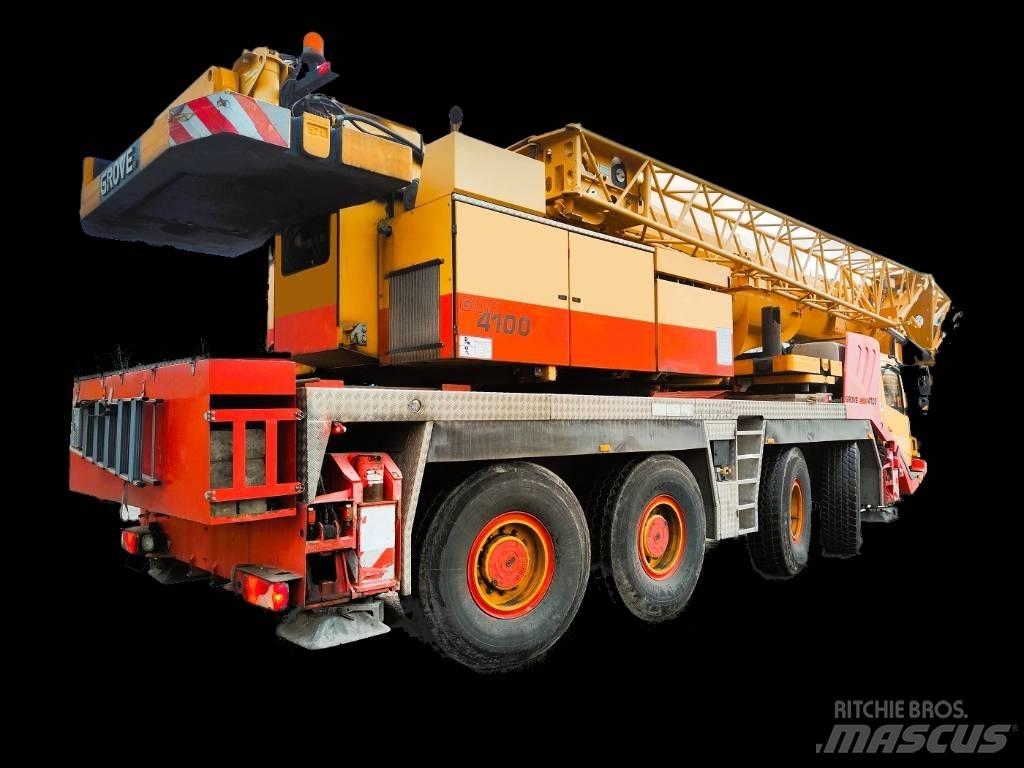 Grove GMK 4100 رافعات صالحة لكل أنواع الطرق