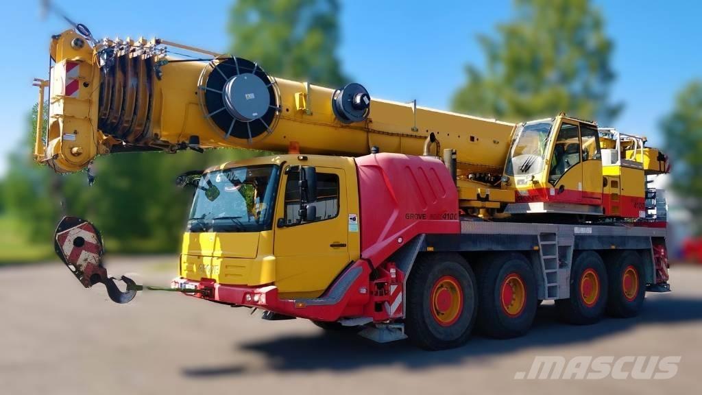 Grove GMK 4100 رافعات صالحة لكل أنواع الطرق