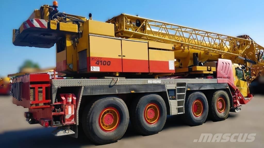Grove GMK 4100 رافعات صالحة لكل أنواع الطرق