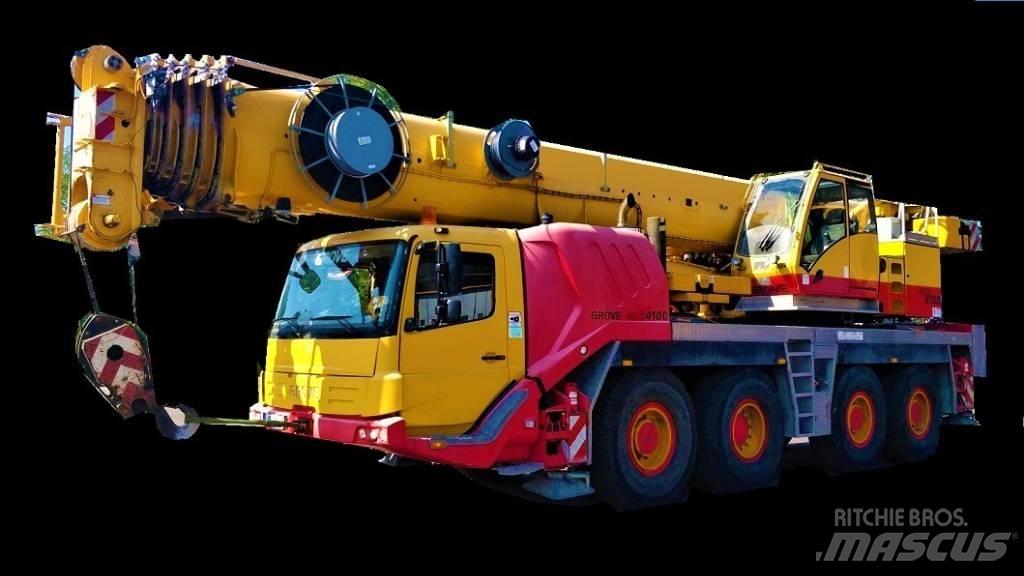 Grove GMK 4100 رافعات صالحة لكل أنواع الطرق