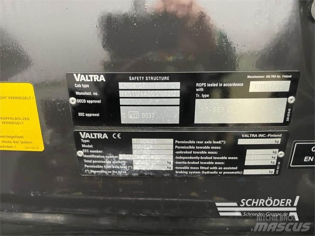 Valtra T 174 A الجرارات
