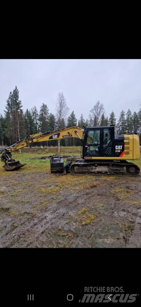 CAT 313 F L حفارات زحافة