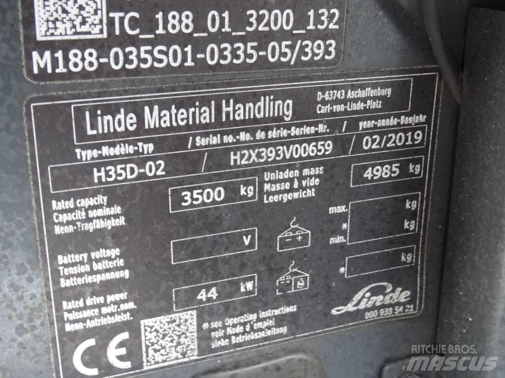 Linde H35D-02 شاحنات الديزل