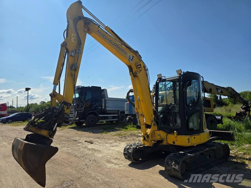 Komatsu PC 55 MR حفارات صغيرة أقل من 7 طن (حفارات صغيرة)