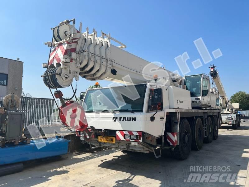 Tadano Faun ATF80-4 رافعات صالحة لكل أنواع الطرق