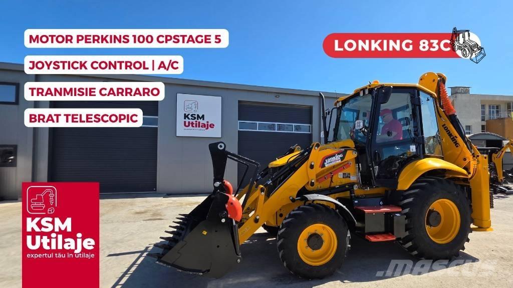 Lonking 83c لوادر ذات جرافات عكسية