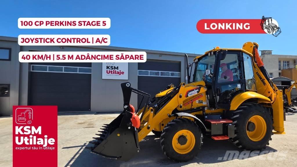 Lonking 83c لوادر ذات جرافات عكسية