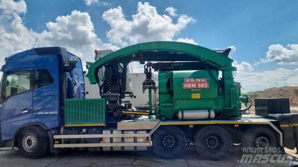 JENZ Hem 583 R ماكينات تقطيع أخشاب الحراجة
