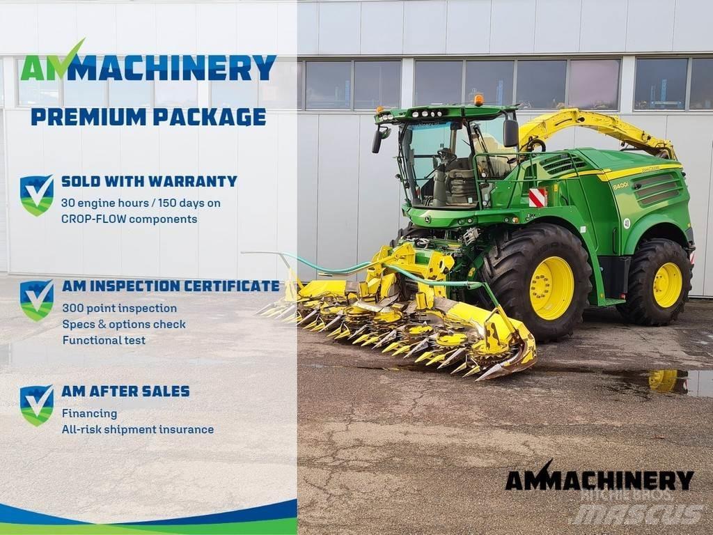 John Deere 8400 علافات ذاتية الدفع