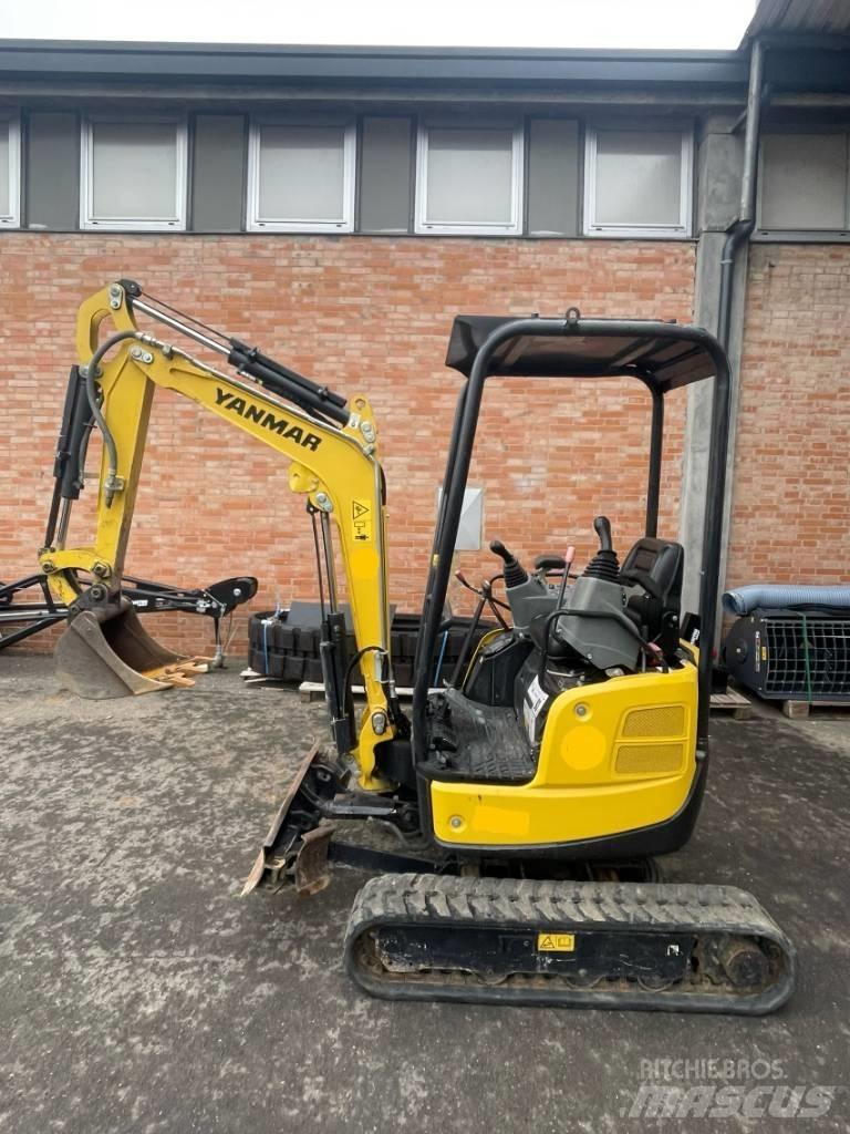 Yanmar Vio 17 حفارات صغيرة أقل من 7 طن (حفارات صغيرة)