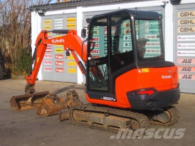 Kubota KX027-4 حفارات صغيرة أقل من 7 طن (حفارات صغيرة)