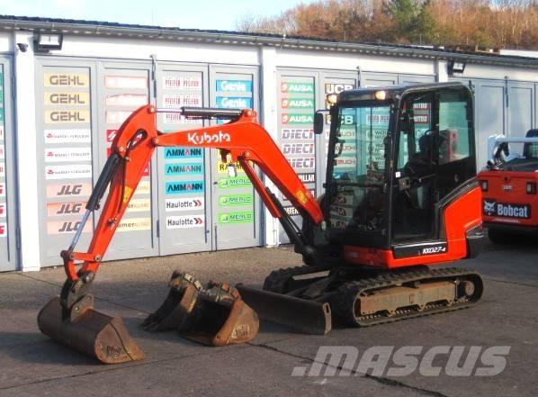 Kubota KX027-4 حفارات صغيرة أقل من 7 طن (حفارات صغيرة)
