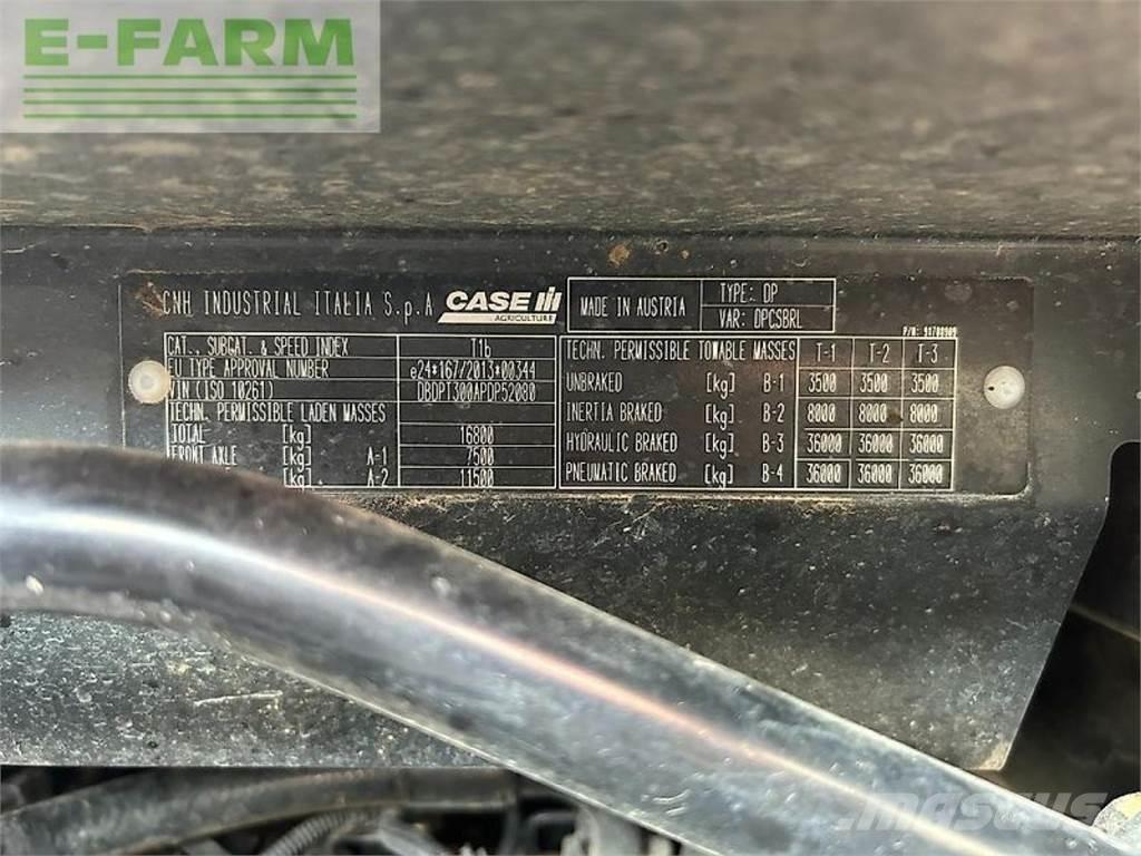 Case IH optum 300 الجرارات