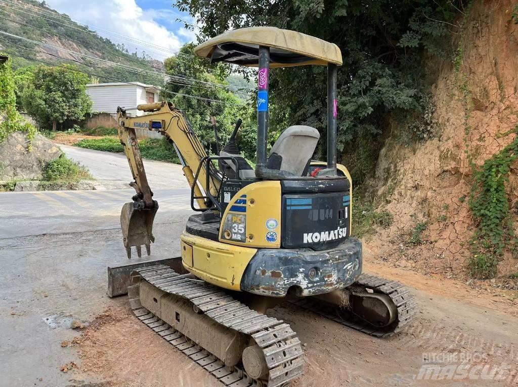 Komatsu PC 35 MR-2 حفارات صغيرة أقل من 7 طن (حفارات صغيرة)