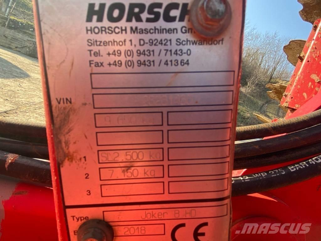 Horsch Joker 8 HD زحافات ساحقة
