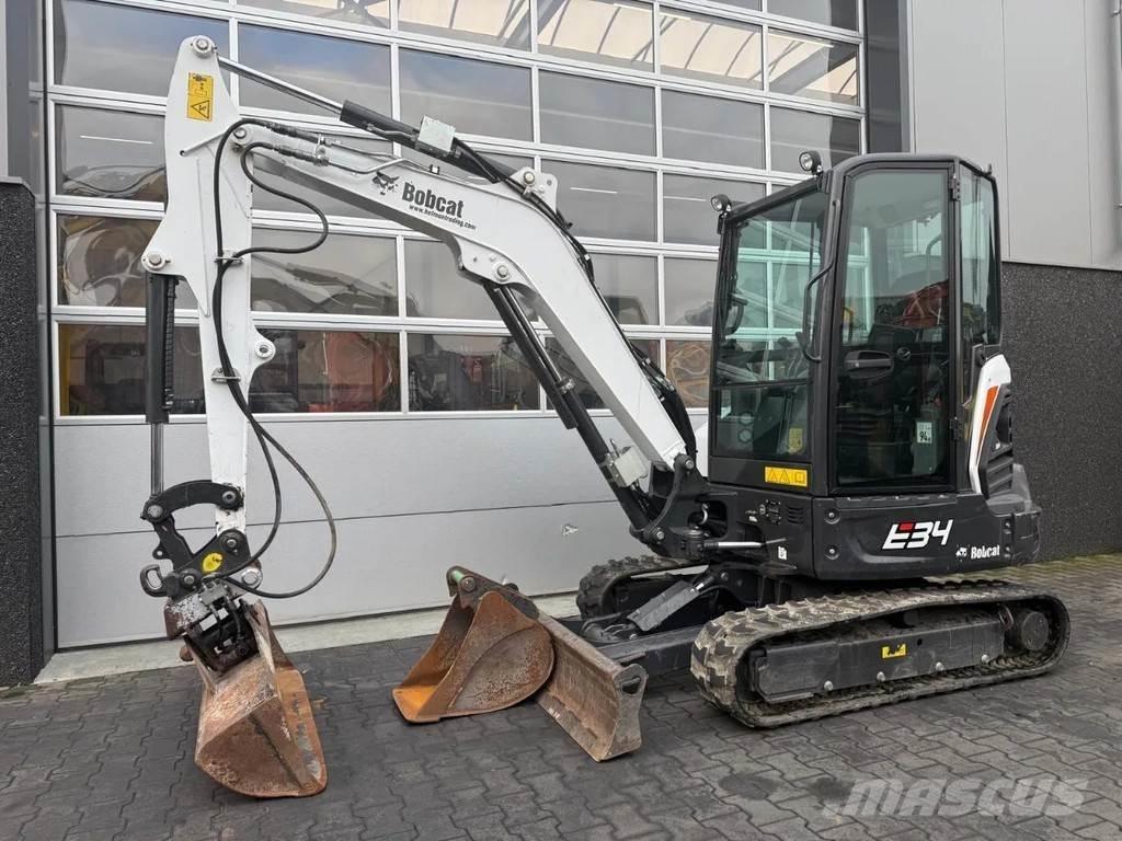 Bobcat E34 حفارات صغيرة أقل من 7 طن (حفارات صغيرة)