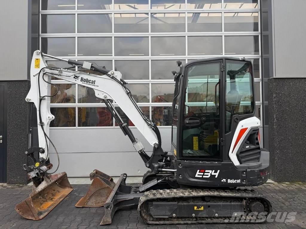 Bobcat E34 حفارات صغيرة أقل من 7 طن (حفارات صغيرة)