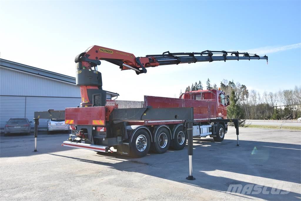 Scania G440 8X4 شاحنات الرافعات