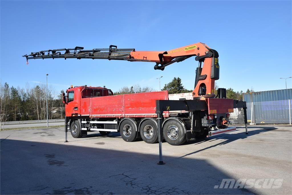 Scania G440 8X4 شاحنات الرافعات