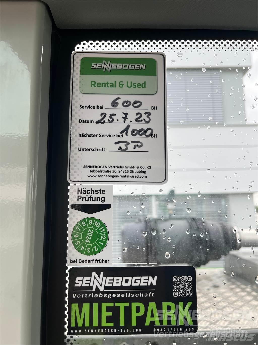 Sennebogen 613 M رافعات صالحة لكل أنواع الطرق